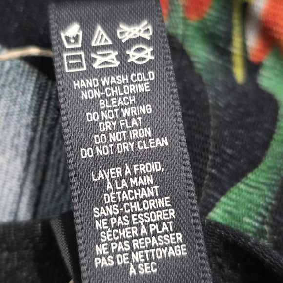 SKIMS Summer Mesh Thong Firpal Print Womens 4X NWT - Picture 12 of 14